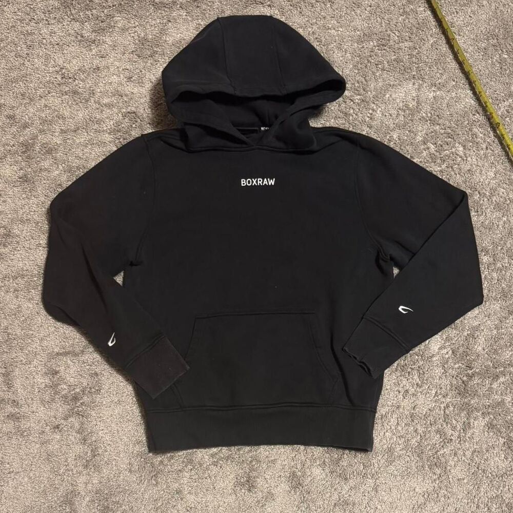 Boxraw Men's Black Hoodie